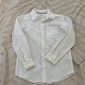 White Long Sleeve Boy’s Shirt